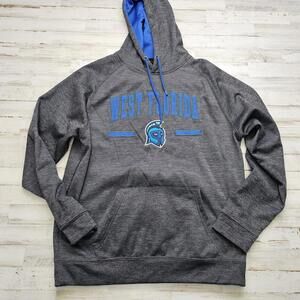 UWF West Florida Argonauts Pensacola Hoodie Sweatshirt Men's LG - Gray Stitched